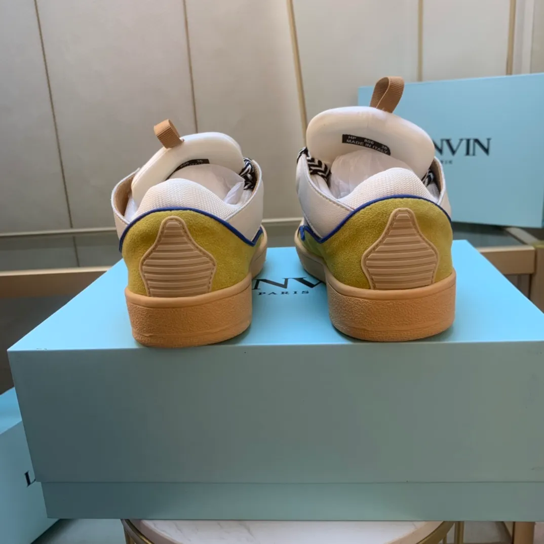 💰560. Lanvin LANVIN. 22 colors: nubuck fabric, breathable mesh, cowhide feet! Same style for men and women: sizes 35-46!